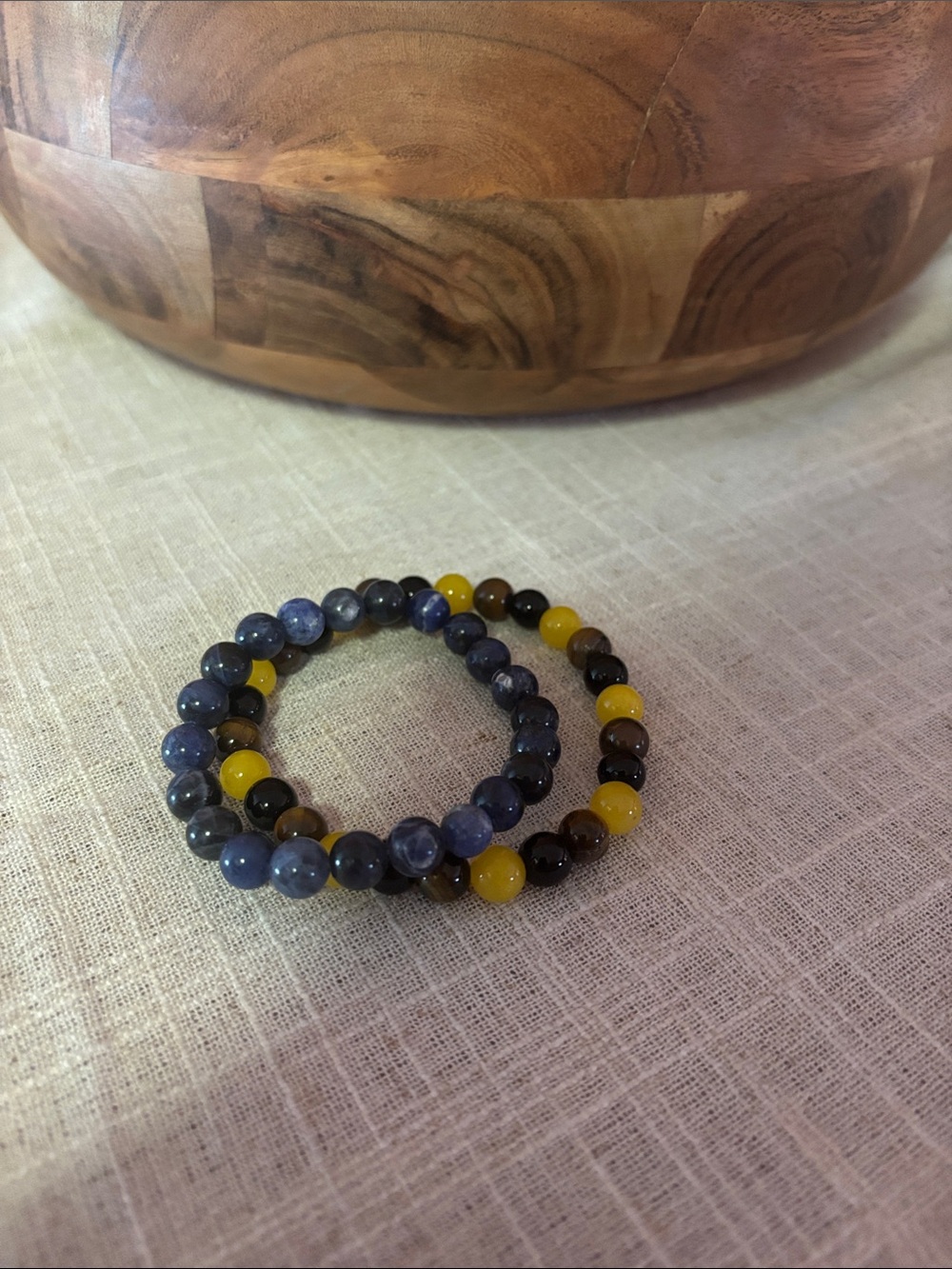 Authentic MENs Stone Bracelets